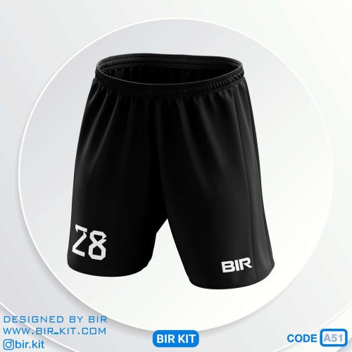 طرح لباس فوتبال -فوتسال عمده-مدل a51-4 سفید مشکی طرح عقاب